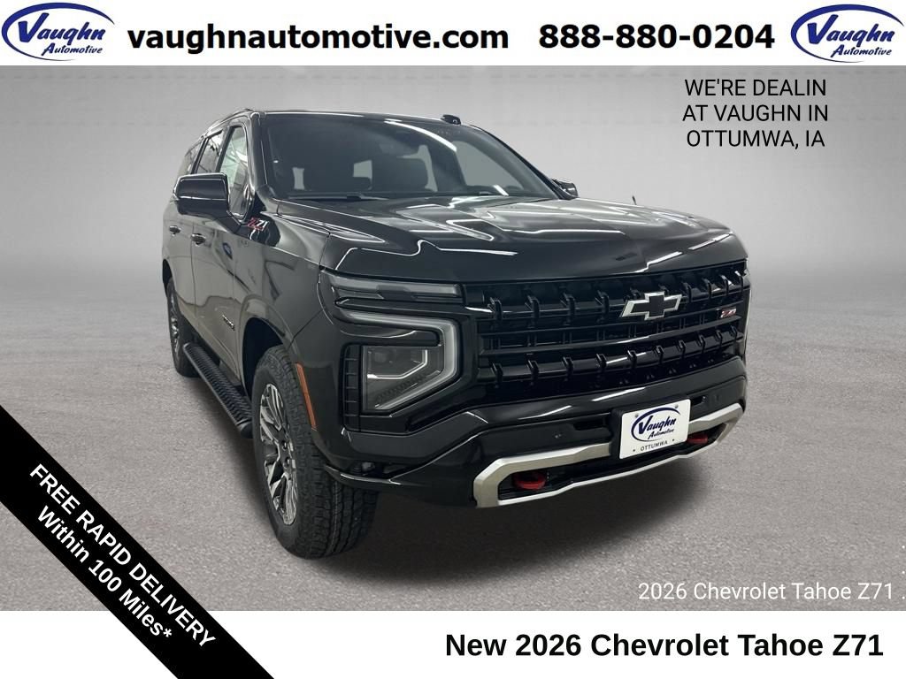 New 2026 Chevrolet Tahoe Z71 w/ Z71 Off-Road Package