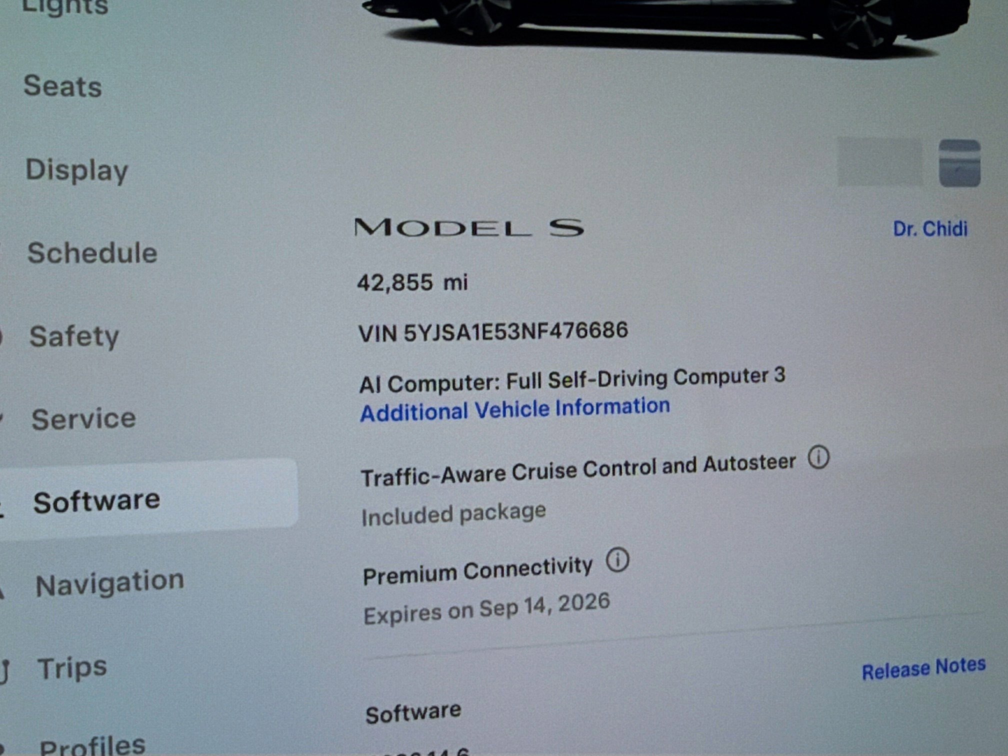 Used 2022 Tesla Model S AWD/4WD image 8