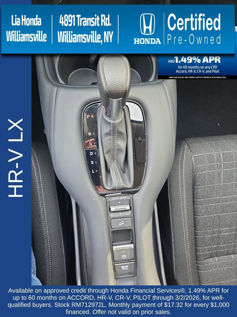 Certified 2024 Honda HR-V LX image 20
