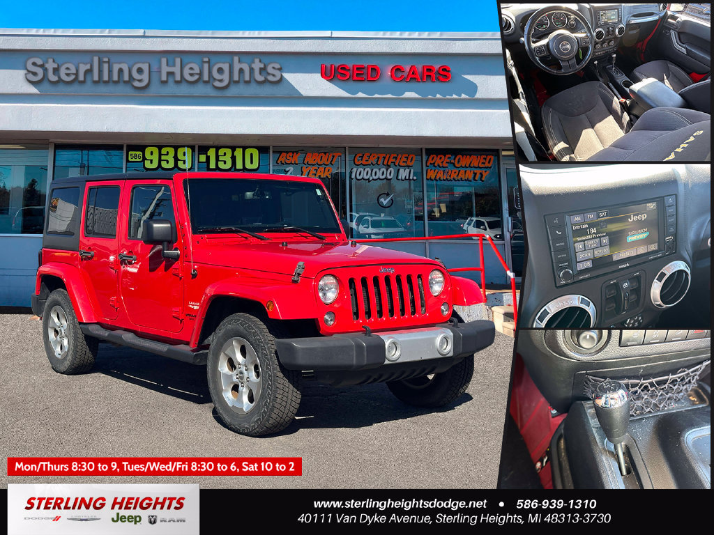 Used 2015 Jeep Wrangler Unlimited Sahara w/ Dual Top Group