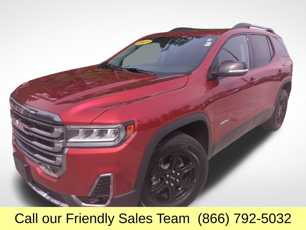 Used 2021 GMC Acadia AT4 w/ Trailering Package