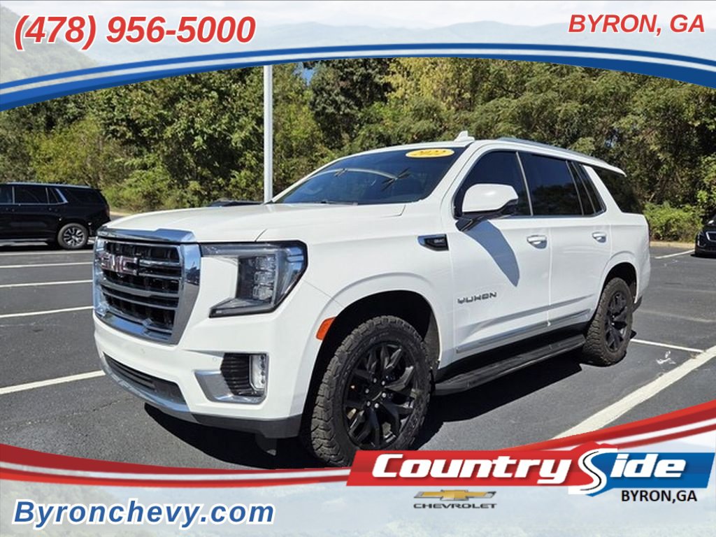 Used 2022 GMC Yukon SLT w/ SLT Luxury Package AWD/4WD image 1