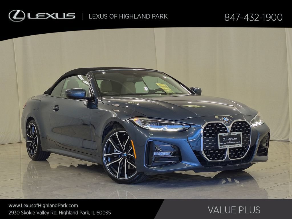 Used 2024 BMW 430i xDrive Convertible w/ M Sport Package AWD/4WD image 1
