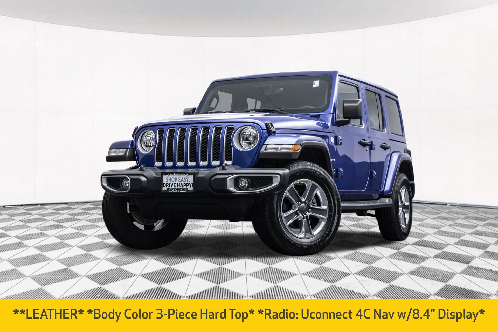 Used 2020 Jeep Wrangler Unlimited Sahara w/ Uconnect 4C Nav & Sound Group AWD/4WD image 2