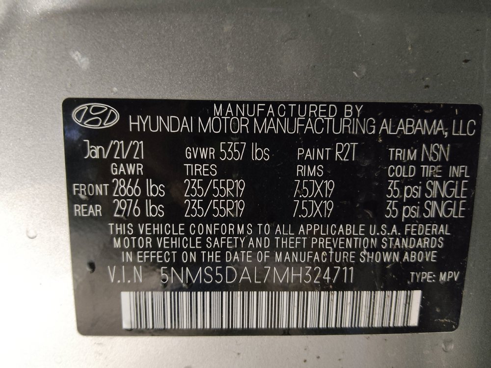 Used 2021 Hyundai Santa Fe Calligraphy AWD/4WD image 33