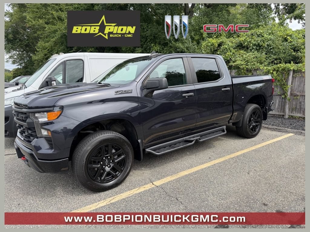 Used 2024 Chevrolet Silverado 1500 Custom Trail Boss w/ LPO, Dark Essentials Package