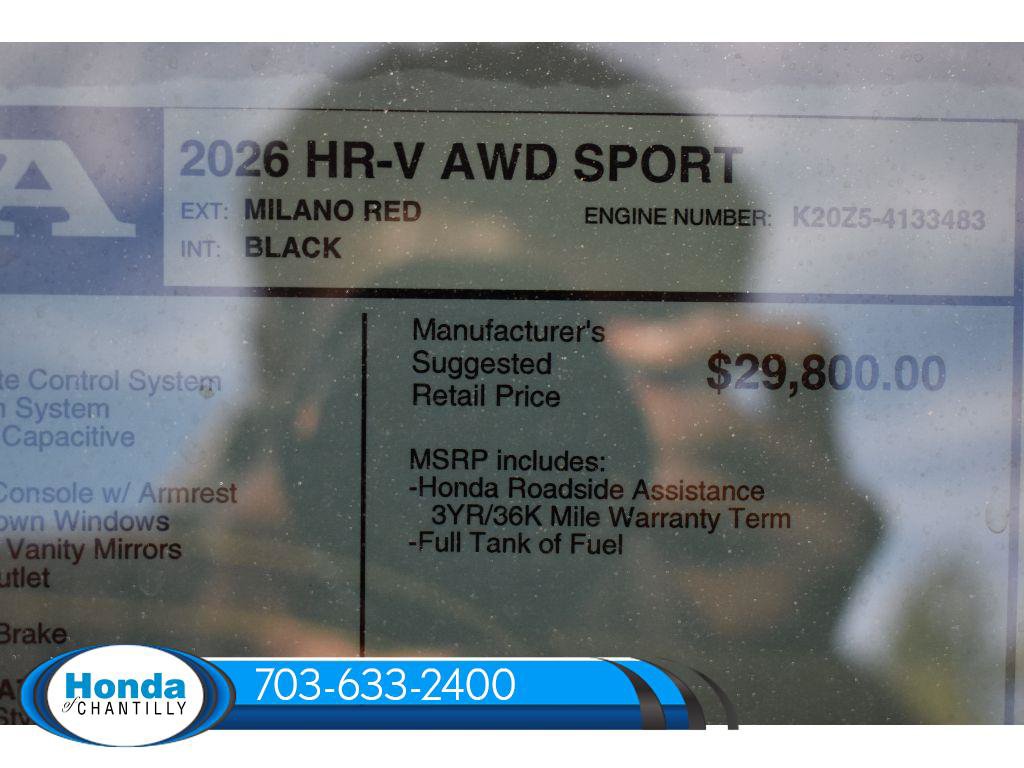 New 2026 Honda HR-V Sport image 34