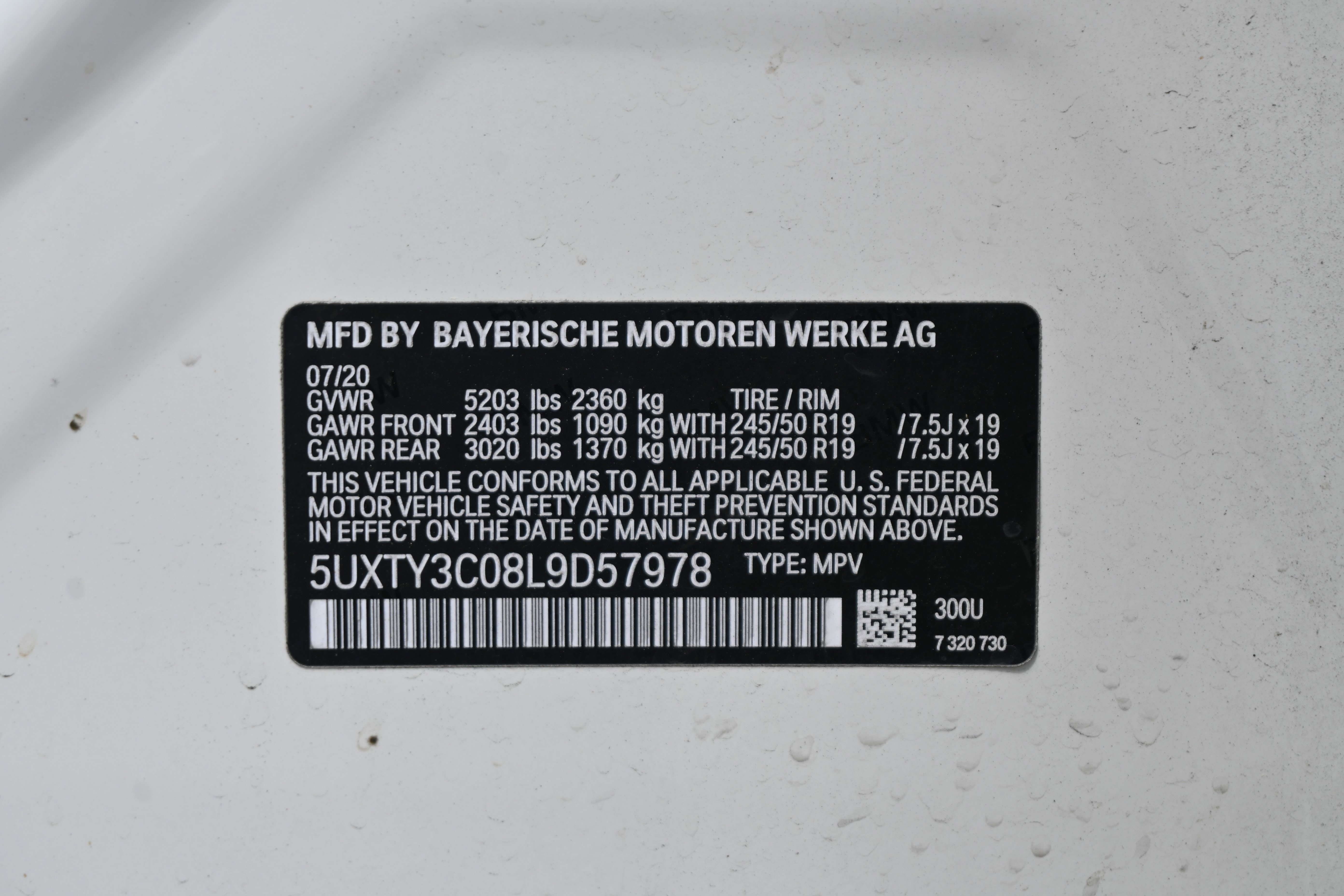 Used 2020 BMW X3 sDrive30i w/ Convenience Package image 17