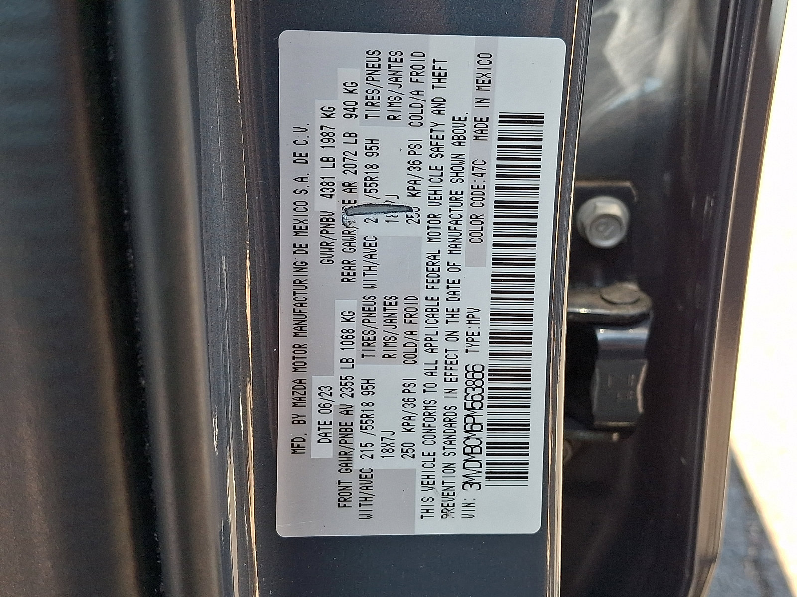 Used 2023 MAZDA CX-30 AWD 2.5 S w/ Preferred Package image 27