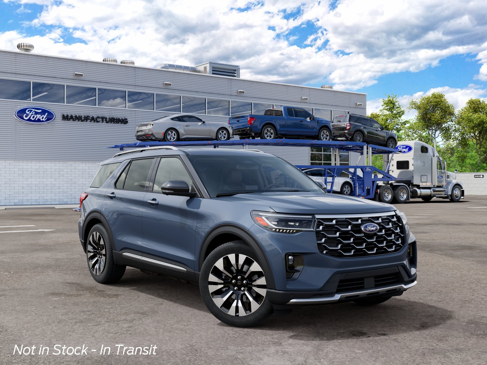 New 2027 Ford Explorer Platinum AWD/4WD image 1