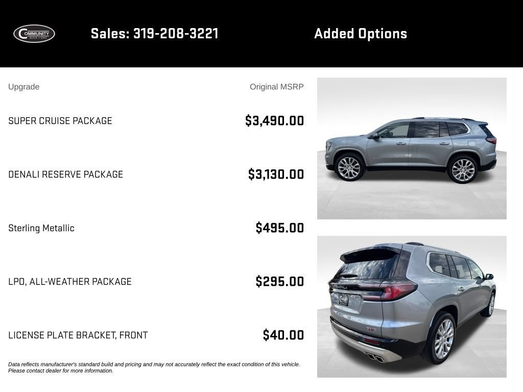 Certified 2025 GMC Acadia Denali w/ Super Cruise Package AWD/4WD video 2