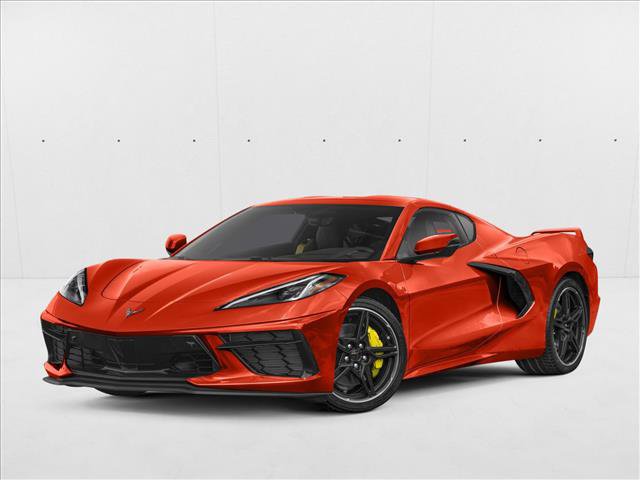 Used 2021 Chevrolet Corvette Stingray Coupe w/ Engine Appearance Package RWD image 1