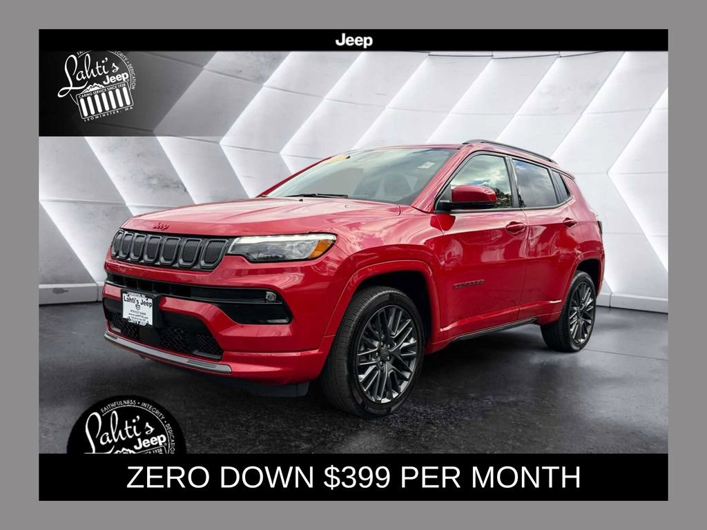 Certified 2022 Jeep Compass Limited w/ (RED) Package image 1