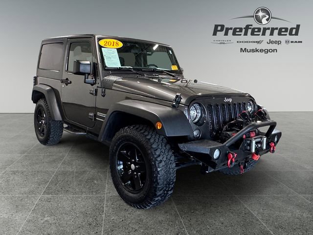 Used 2018 Jeep Wrangler Sport image 1