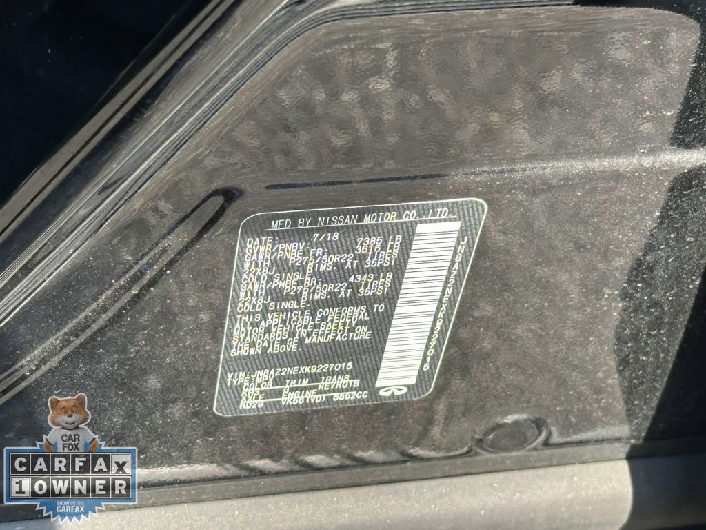 Used 2019 INFINITI QX80 Luxe w/ 22" Wheel Package image 24