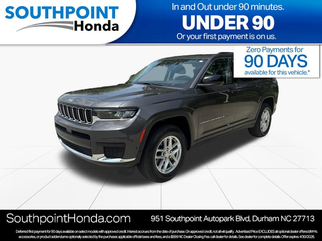 Used 2023 Jeep Grand Cherokee L Laredo w/ Luxury Tech Group I AWD/4WD image 3