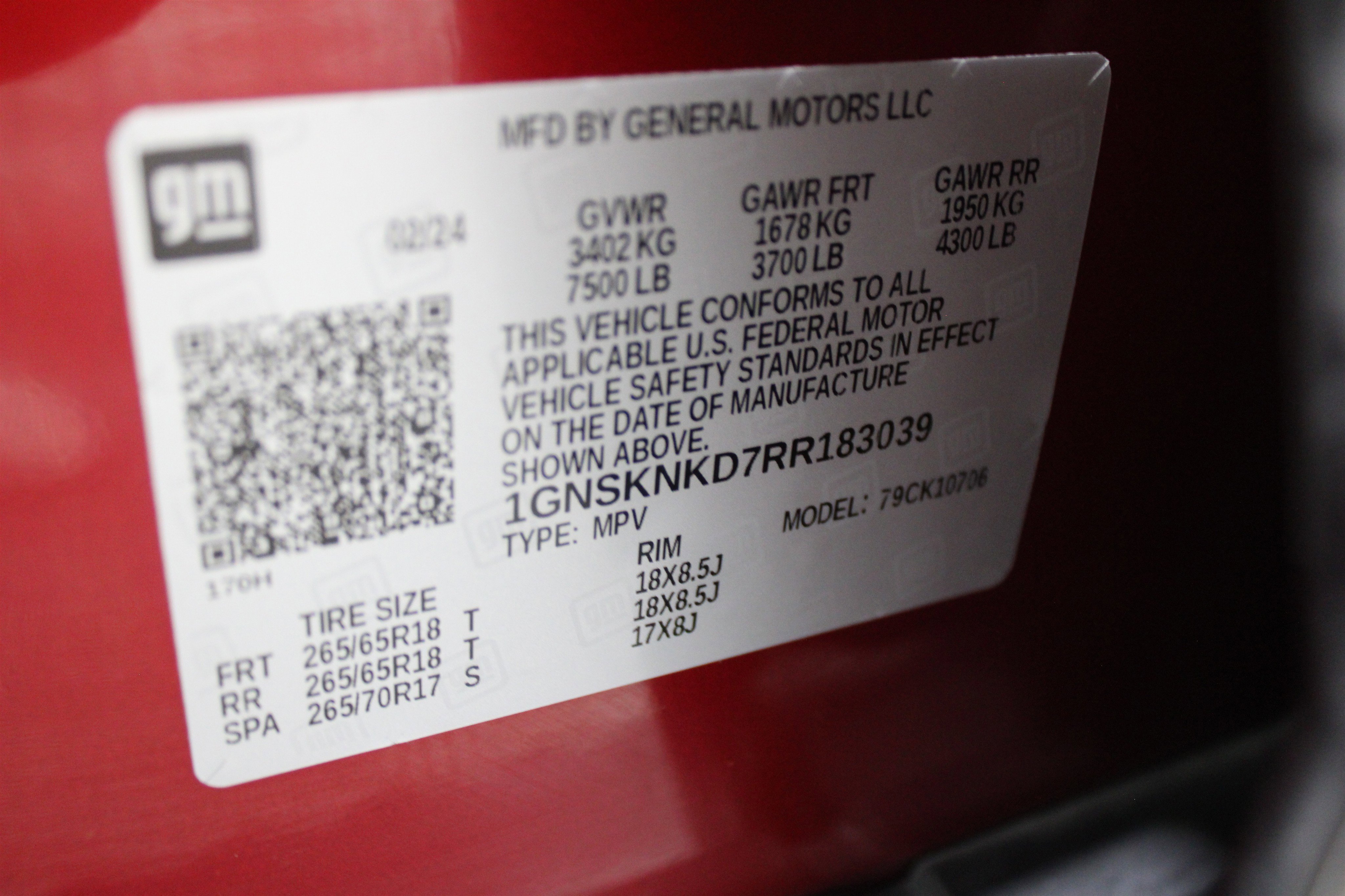 Used 2024 Chevrolet Tahoe LT w/ Luxury Package image 47