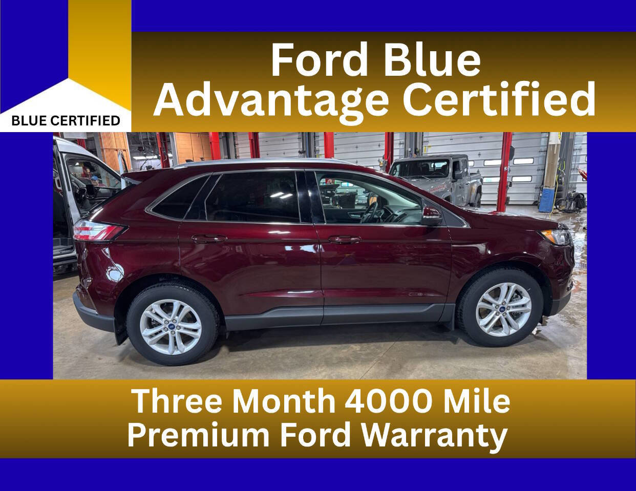 Certified 2020 Ford Edge SEL w/ Convenience Package image 1