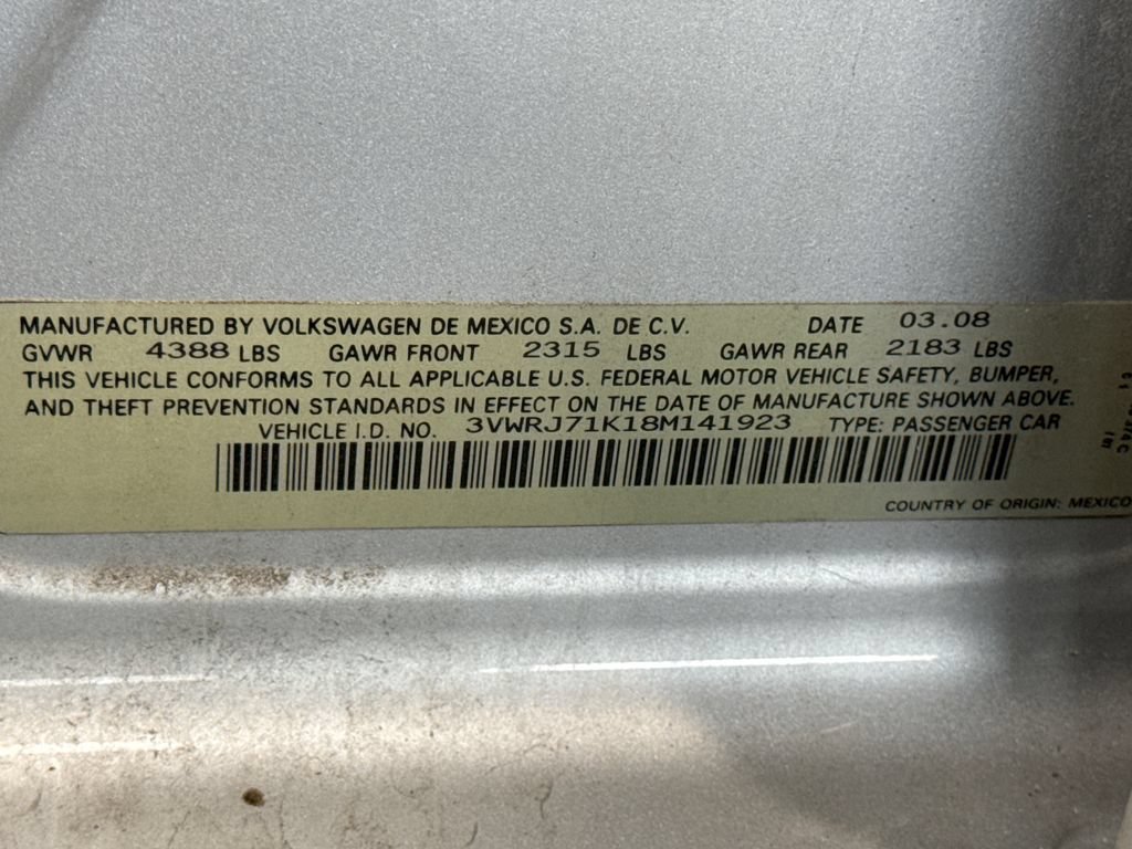 Used 2008 Volkswagen Jetta Wolfsburg Edition FWD image 22