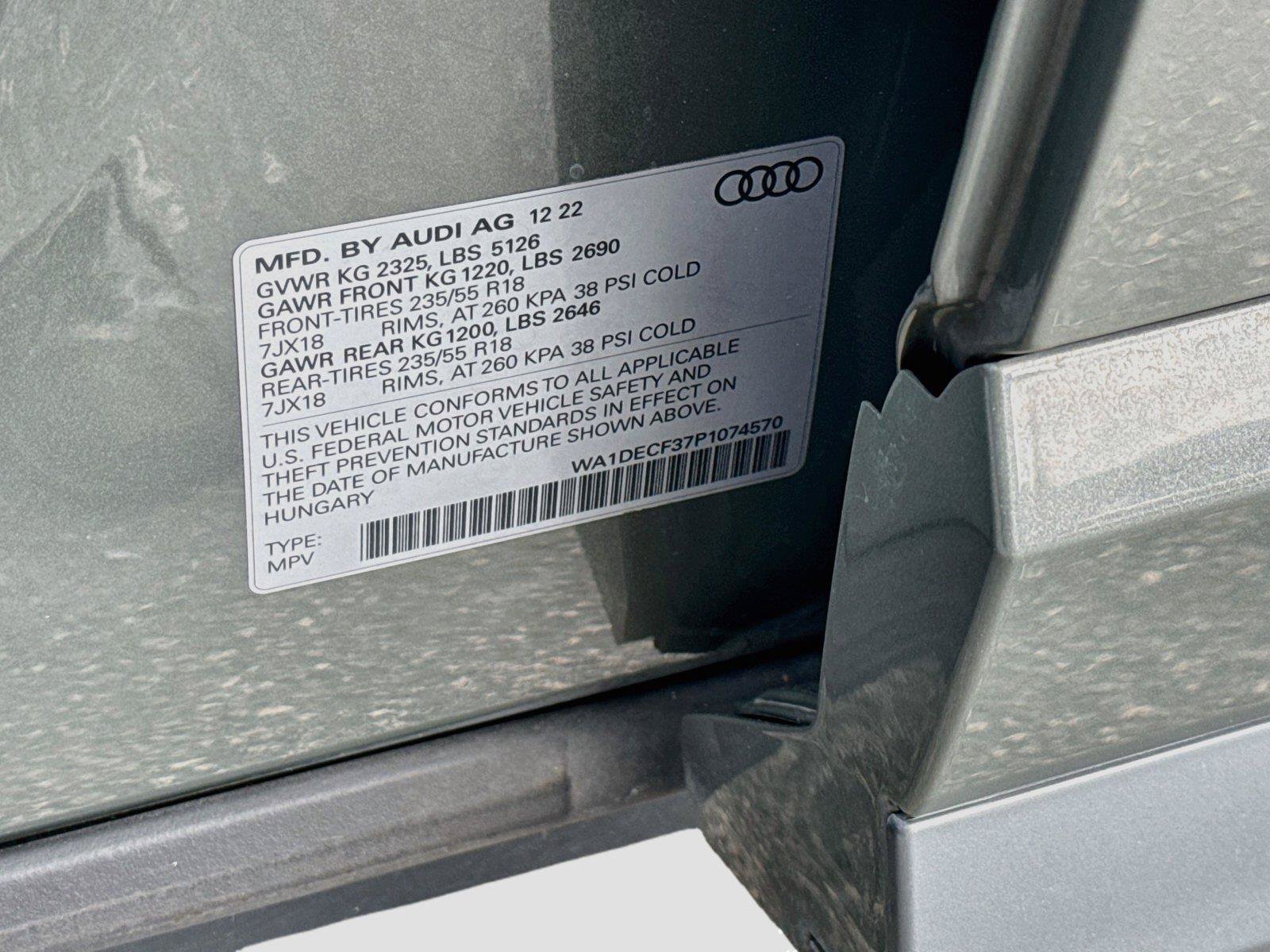 Used 2023 Audi Q3 2.0T Premium w/ Convenience Package AWD/4WD image 33