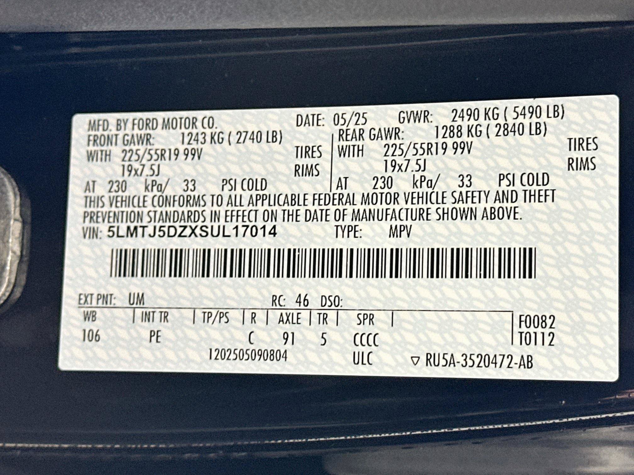 Used 2025 Lincoln Corsair Grand Touring w/ Equipment Group 302A AWD/4WD image 41