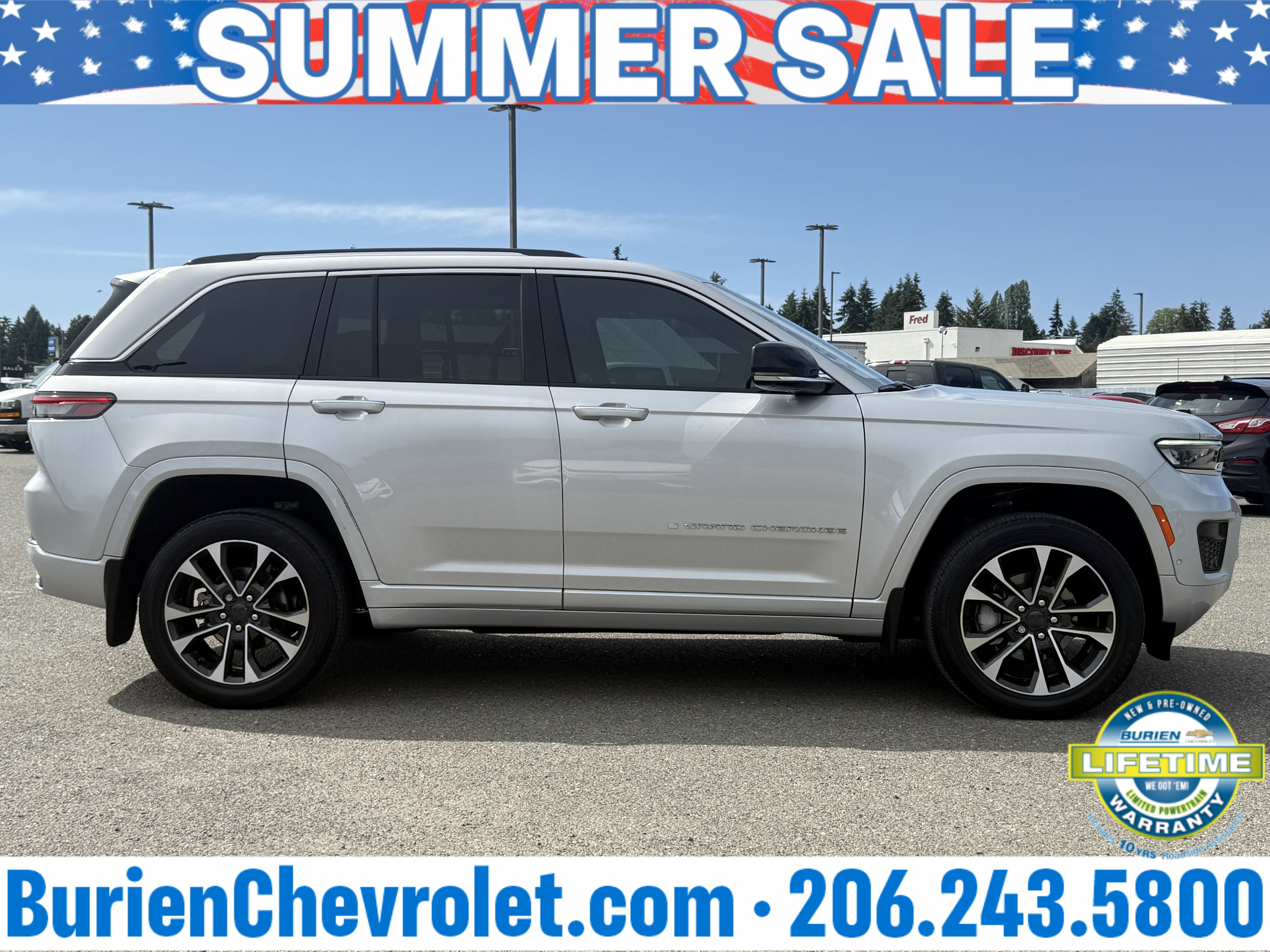 Used 2022 Jeep Grand Cherokee Overland w/ Adv Protech Group III AWD/4WD image 6