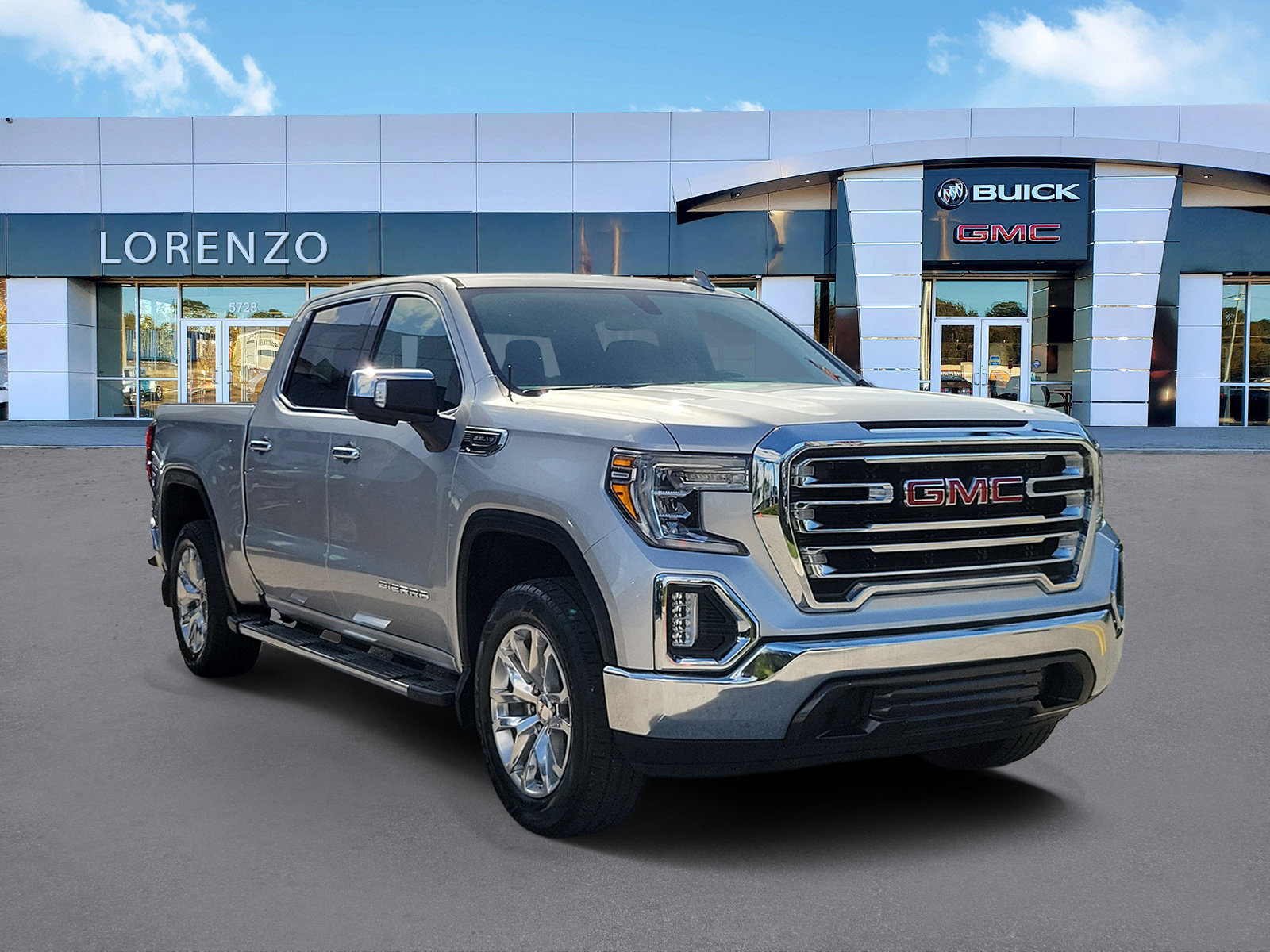 Used 2020 GMC Sierra 1500 SLT w/ SLT Premium Package RWD image 3