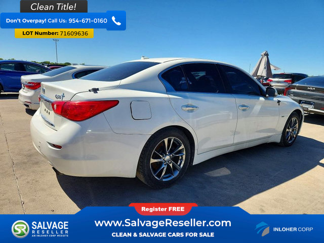 Used 2017 INFINITI Q50 Signature Edition w/ All Weather Package (L93) RWD image 4