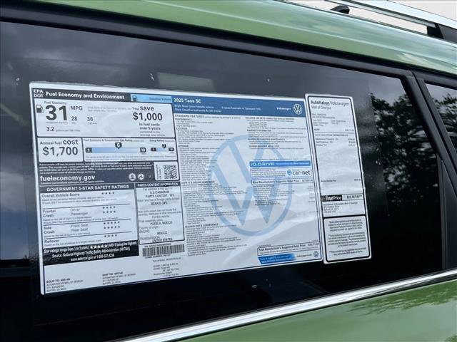 New 2025 Volkswagen Taos SE image 18