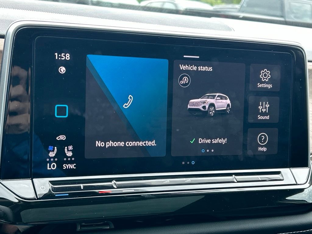 Certified 2026 Volkswagen Atlas SE w/ Panoramic Sunroof Package FWD image 33