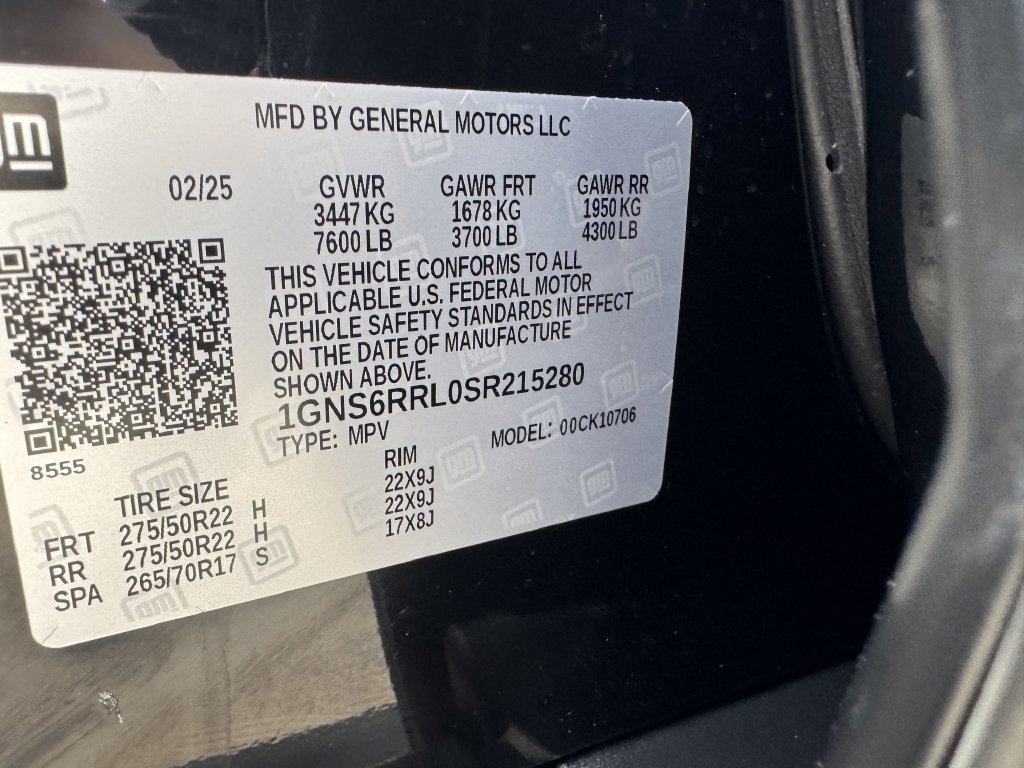 Used 2025 Chevrolet Tahoe RST AWD/4WD image 34
