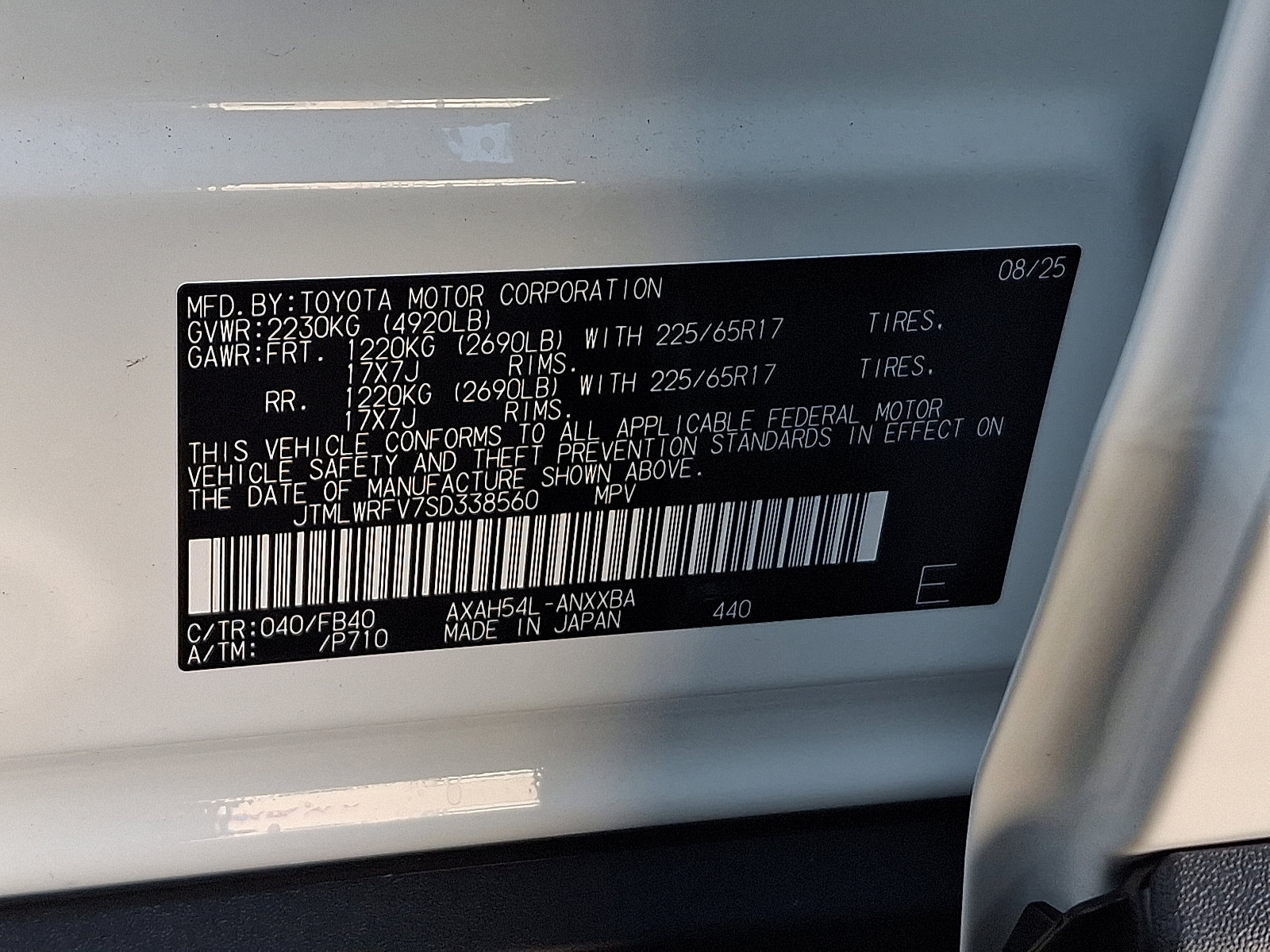 Certified 2025 Toyota RAV4 LE image 26