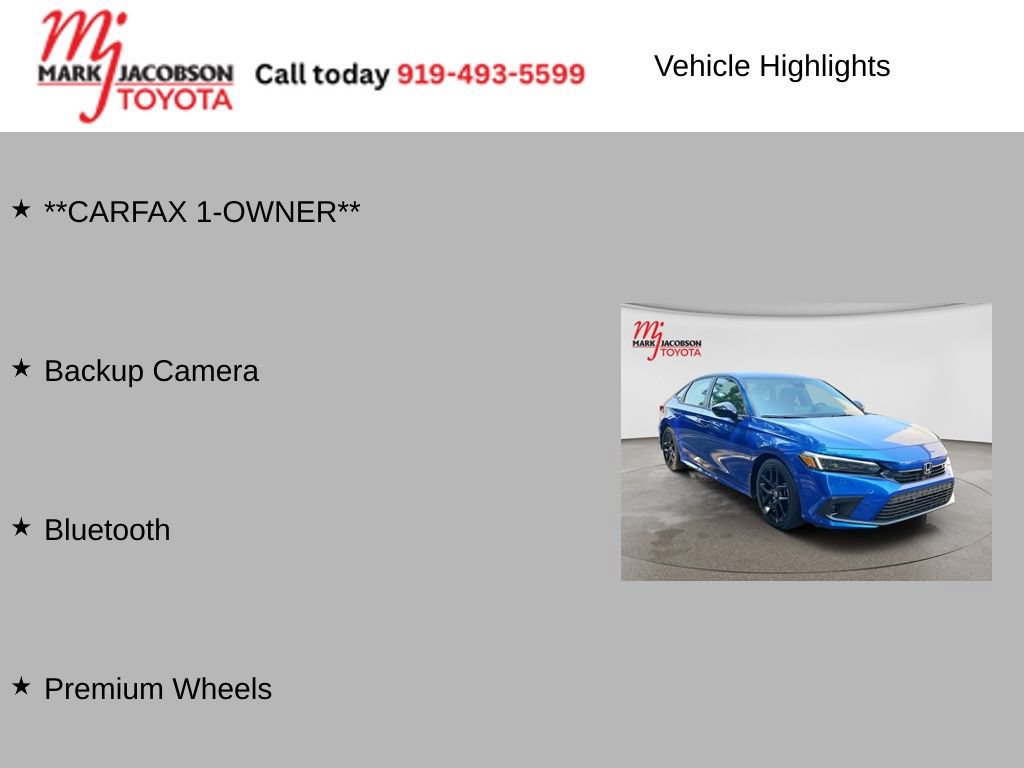 Used 2023 Honda Civic Sport image 6