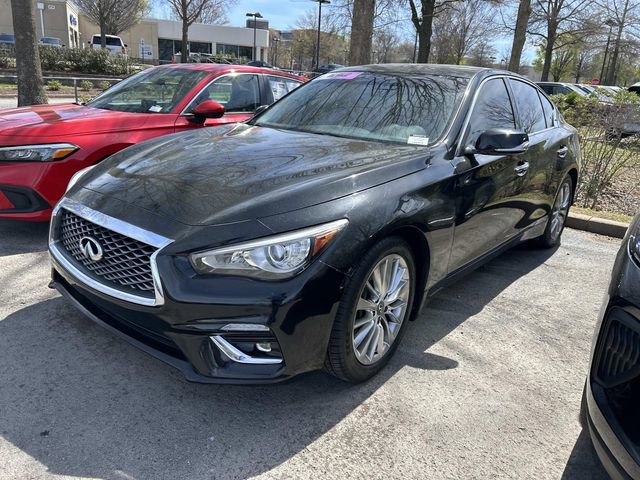 Used 2021 INFINITI Q50 Luxe w/ Seat & Sound Package image 3