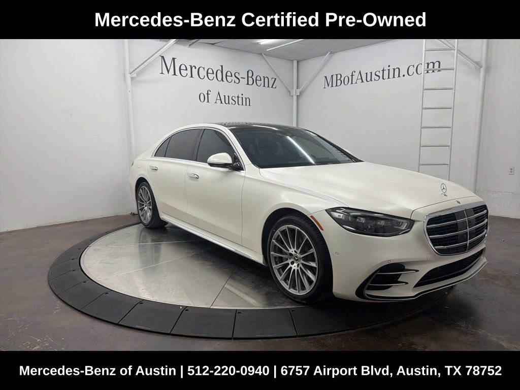 Certified 2022 Mercedes-Benz S 580 4MATIC Sedan