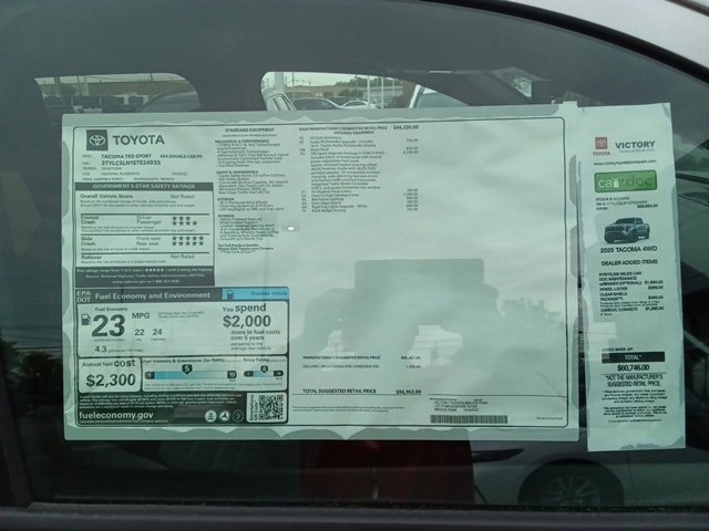 New 2025 Toyota Tacoma TRD Sport image 10