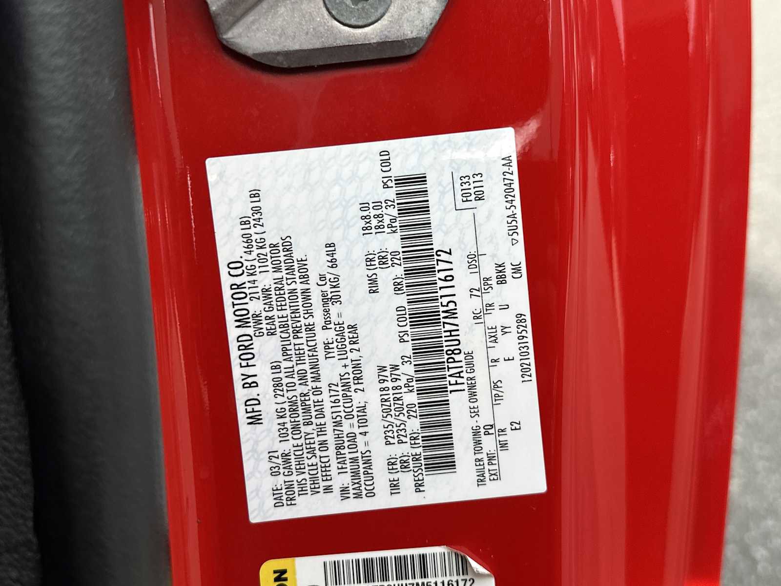 Used 2021 Ford Mustang Premium image 24