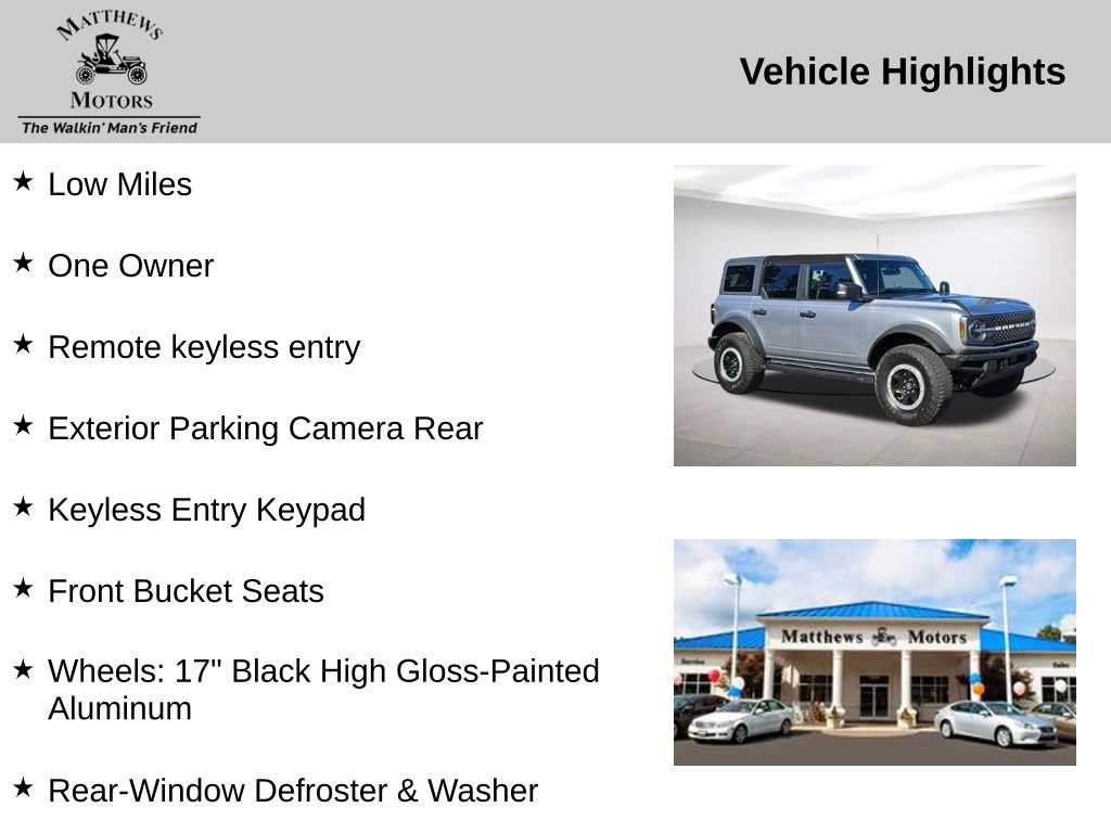 Used 2022 Ford Bronco Badlands image 14