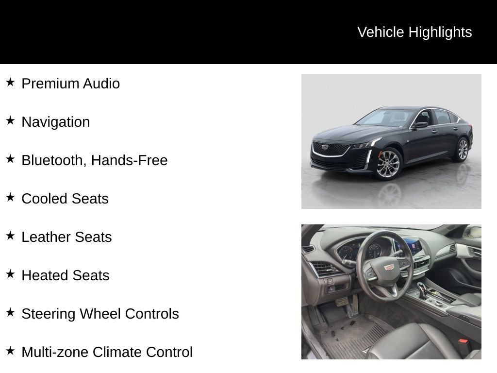 Used 2021 Cadillac CT5 Premium Luxury AWD/4WD image 31