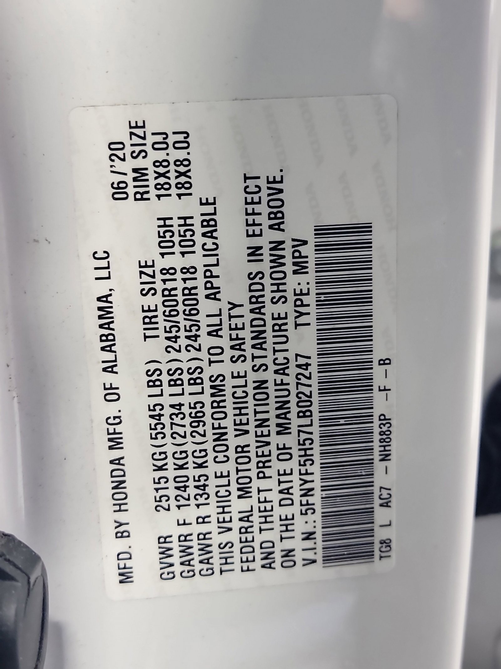 Used 2020 Honda Pilot EX-L image 33