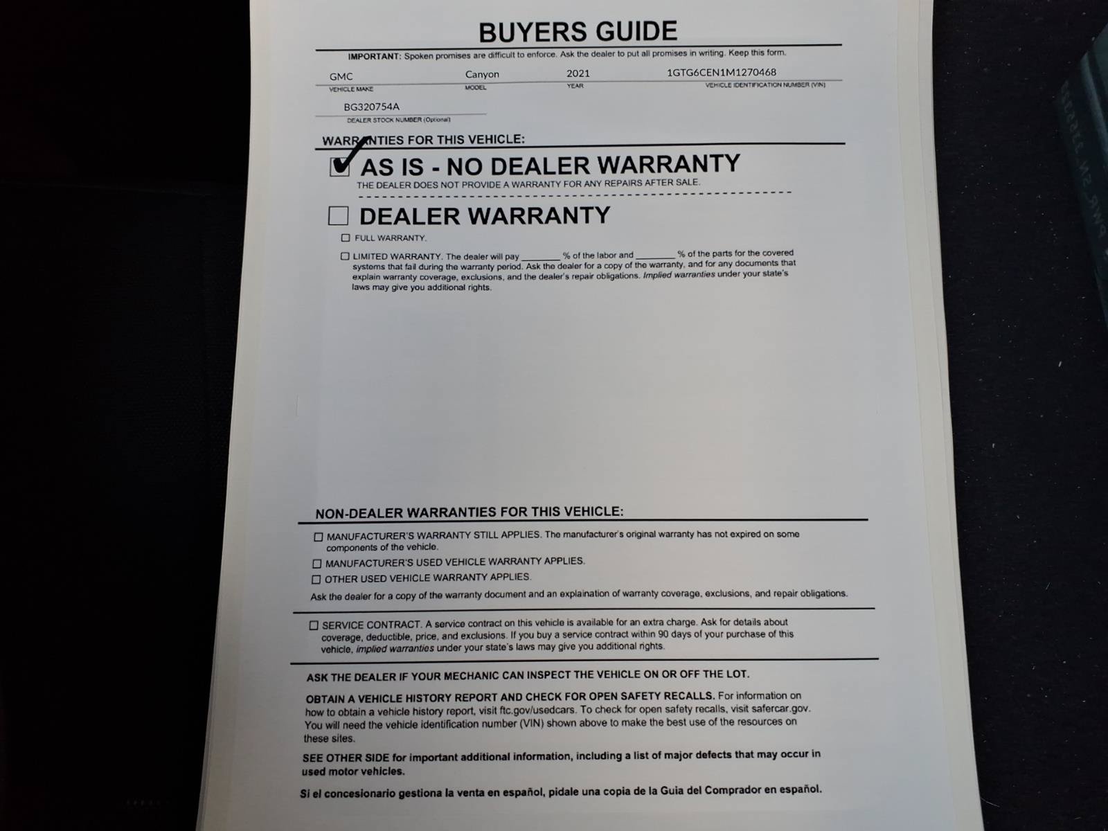 Used 2021 GMC Canyon Elevation w/ Driver Alert Package AWD/4WD image 34
