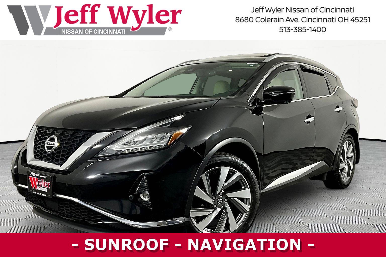 Certified 2020 Nissan Murano SL w/ Moonroof Package