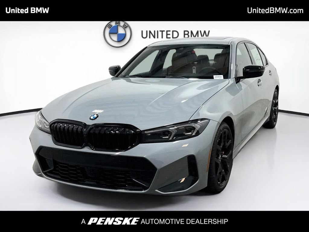 New 2026 BMW 330i Sedan w/ M Sport Package RWD image 1