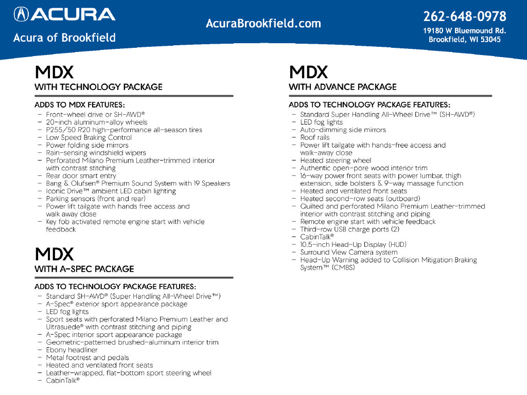 New 2026 Acura MDX w/ Advance Package AWD/4WD image 8
