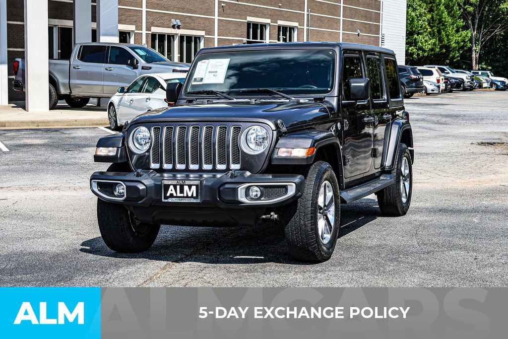 Used 2021 Jeep Wrangler Unlimited Sahara image 4