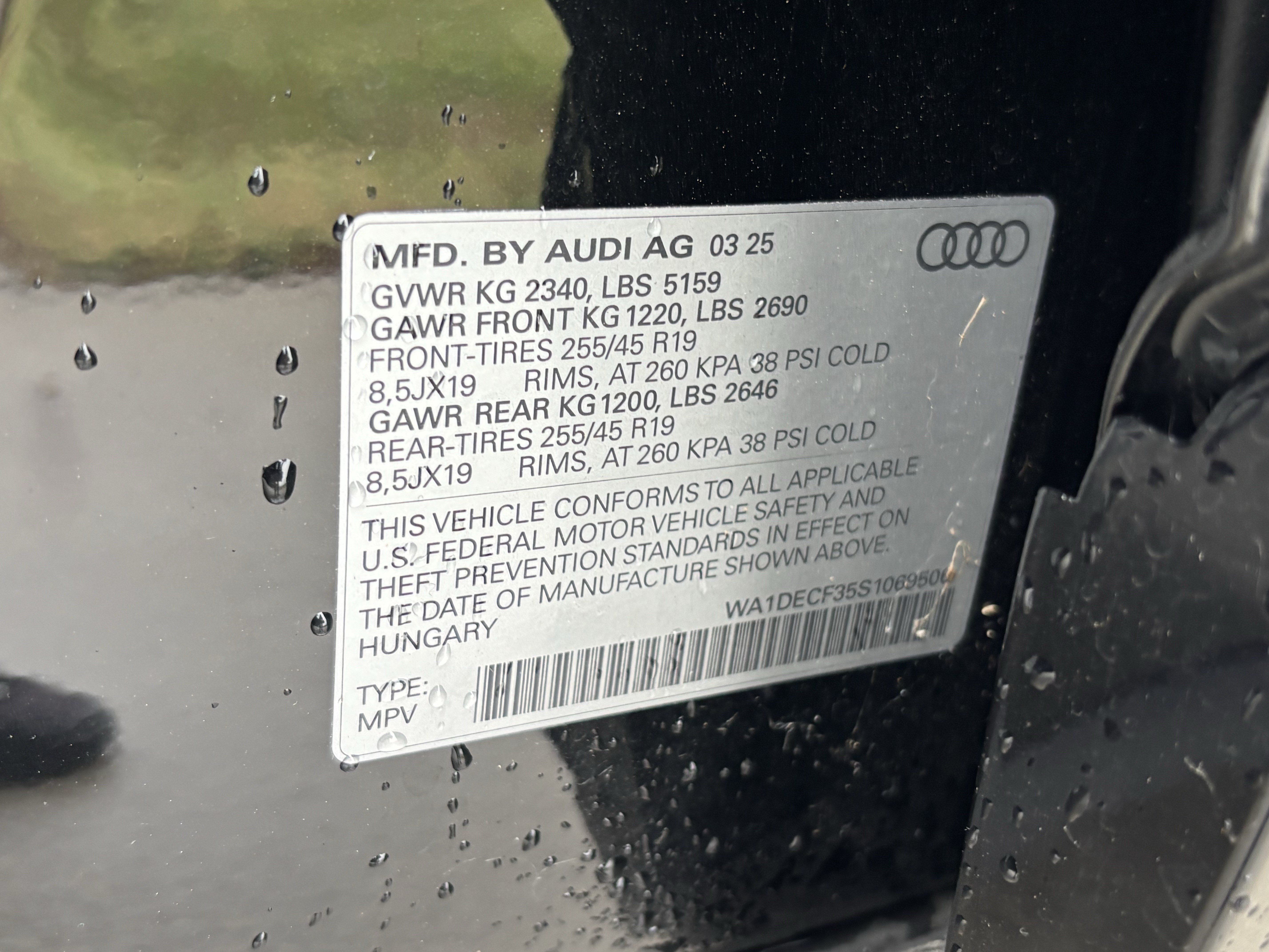Used 2025 Audi Q3 2.0T Premium w/ Convenience Package AWD/4WD image 37