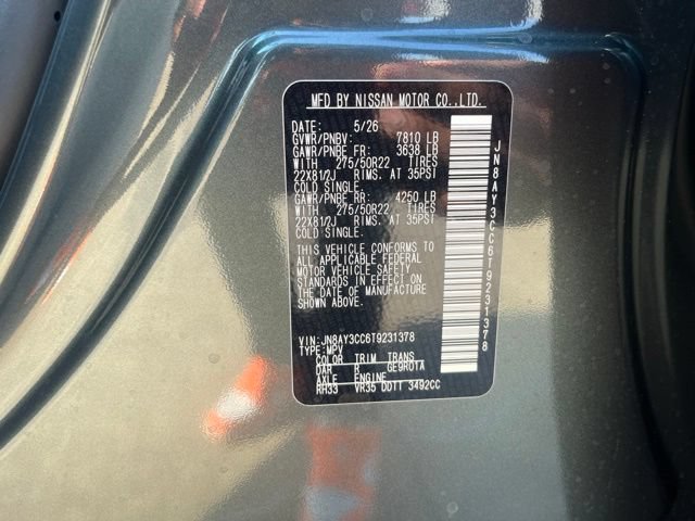New 2026 Nissan Armada Platinum Reserve AWD/4WD image 25