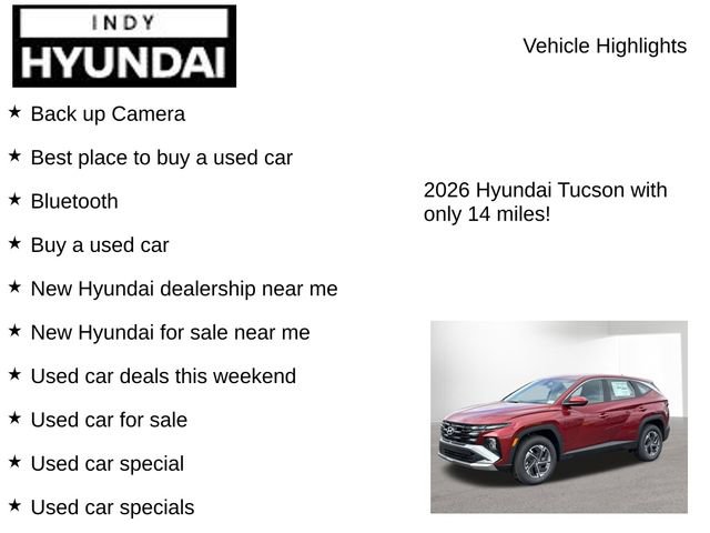 New 2026 Hyundai Tucson Blue SE AWD/4WD image 8