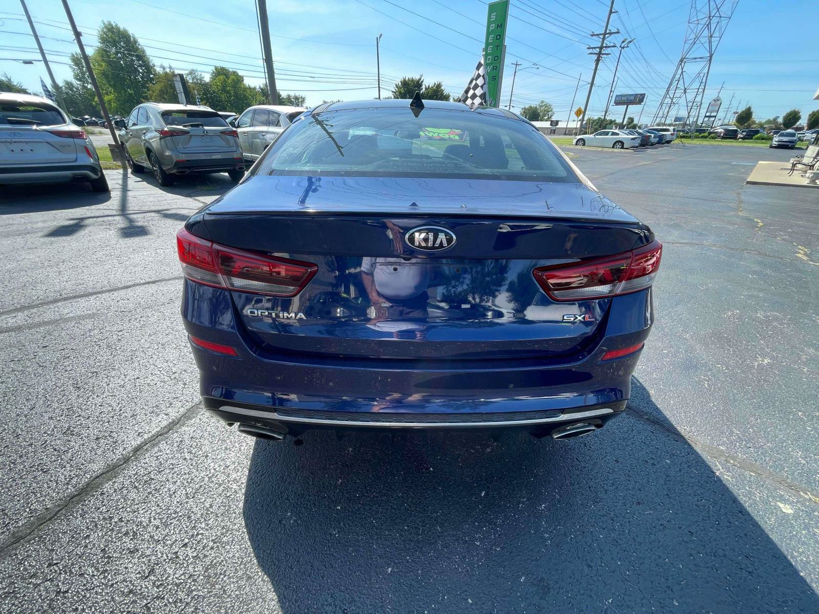 Used 2019 Kia Optima SX w/ SX Limited (Black) Package FWD image 8