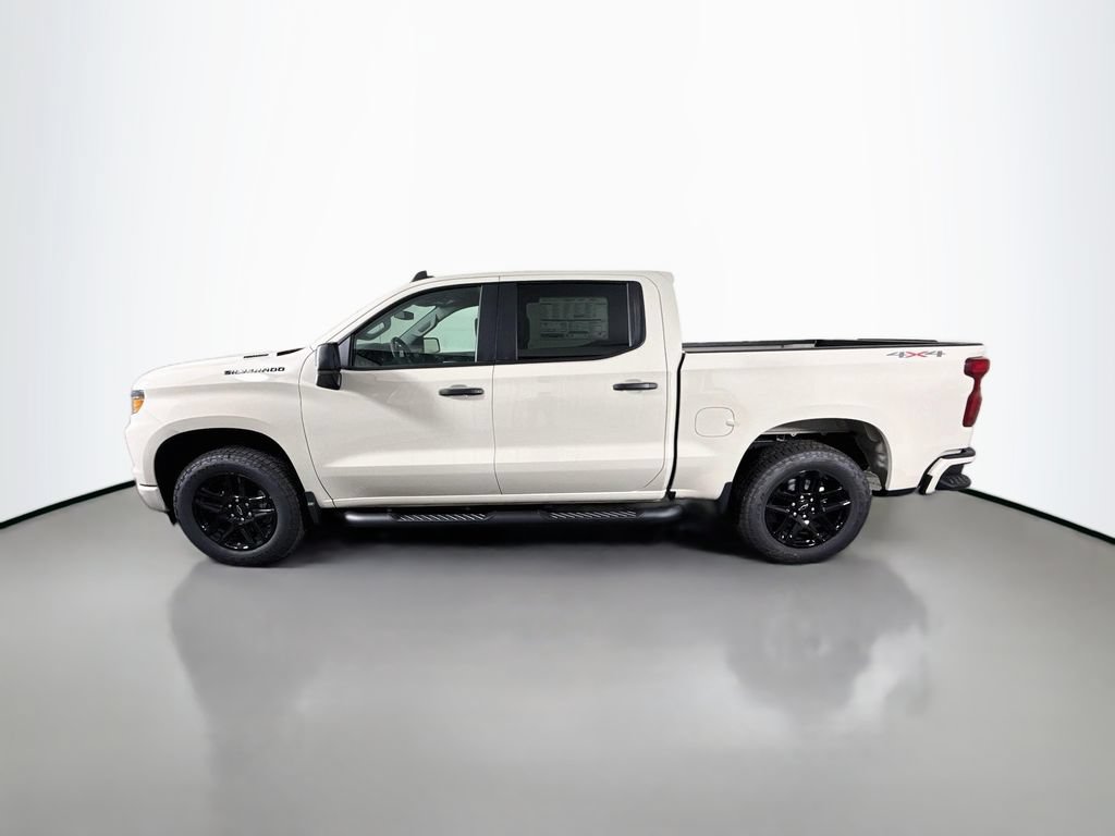 New 2026 Chevrolet Silverado 1500 Custom w/ Turbomax Blackout Package AWD/4WD image 4